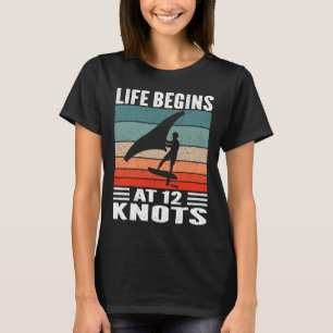 T-shirt Voile de foil en surf Voile Surf Planchiste Eau S
