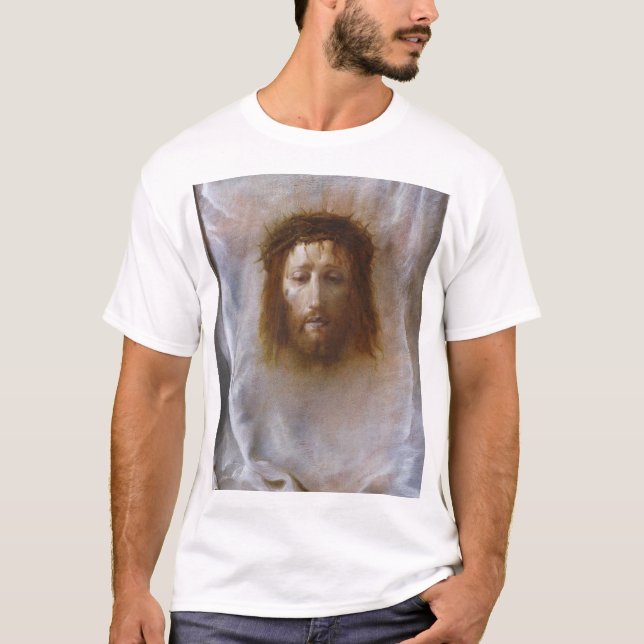 T-shirt Voile de Veronica Par Domenico Fetti (Devant)