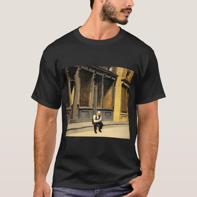 T-shirt Voile Edward Hopper (Devant)