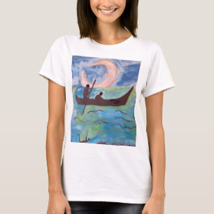 T-shirt Voile en clair de lune