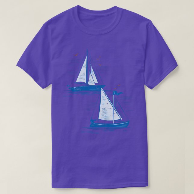 T-shirt Voile Hobby Sailor Cadeau (Design devant)