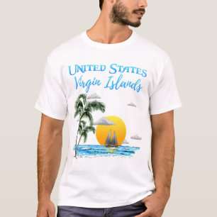 T-shirt Voile Iles Vierges Américaines
