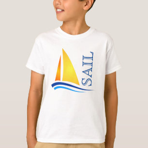 T-shirt Voile nautique moderne