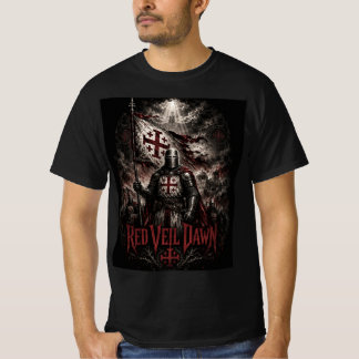 T-shirt VOILE ROUGE AUBE - Croisé