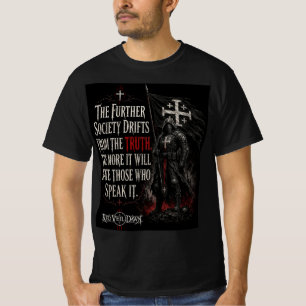 T-shirt VOILE ROUGE AUBE - Monde déchu