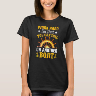 T-shirt Voile Sur Un Autre Bateau Voilier Voilier Yacht Gr