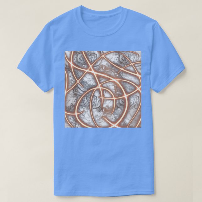 T-shirt Voiles d'or en métal (Design devant)
