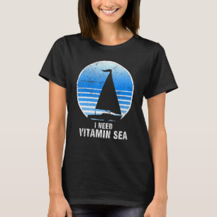 T-shirt Voilier Bateau Voilier Voilier Voilier Vitamin Lac