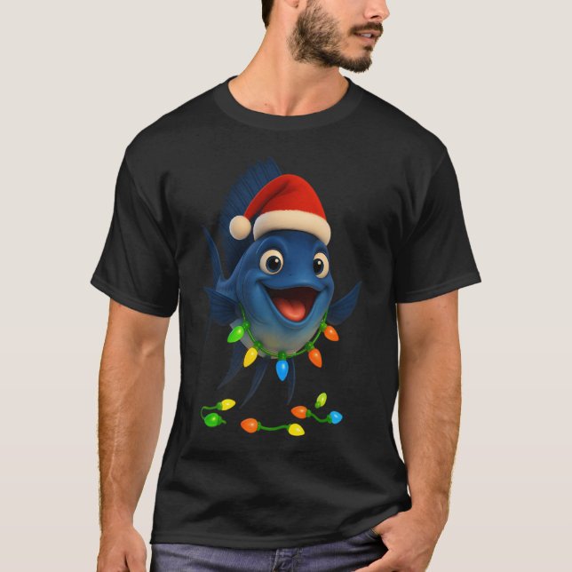 T-shirt Voilier de Noël (Devant)