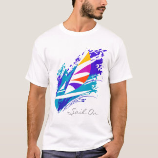 T-shirt Voilier En Chemise