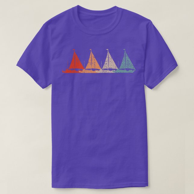 T-shirt Voilier Rétro (Design devant)