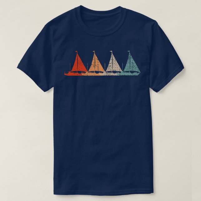 T-shirt Voilier Rétro (Design devant)