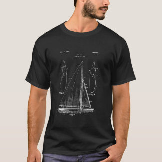 T-shirt Voilier vintage Design Voilier Voilier Voilier B