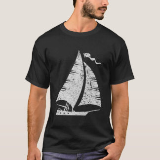 T-shirt Voilier Voilier Voilier Yacht Voilier Yacht Motif