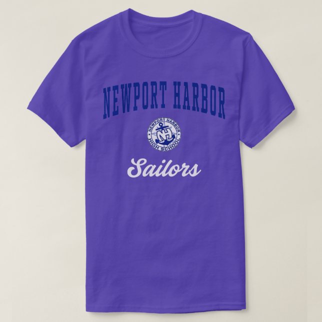 T-shirt Voiliers de l'école secondaire Newport Harbour C3 (Design devant)