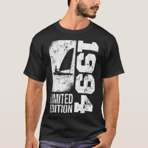 T-shirt Voiliers de Yacht Marins Vintage 1994 Anniversaire