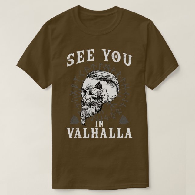 T-shirt Voir à Valhalla Viking 1 (Design devant)