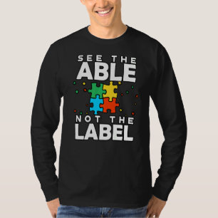 T-shirt Voir La Table Pas La Sensibilisation sur l'autisme