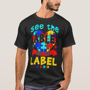 T-shirt Voir La Table Pas La Sensibilisation sur l'autisme