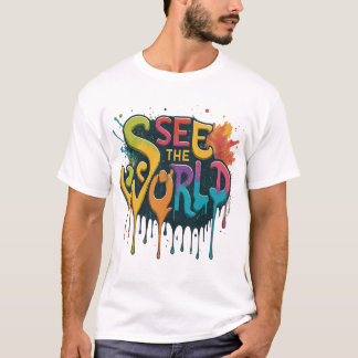 T-shirt Voir Le Monde