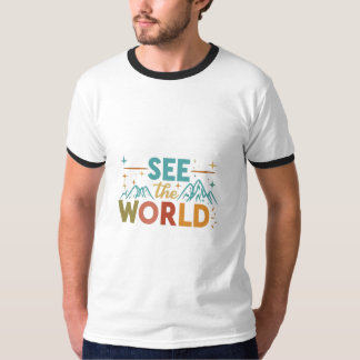 T-shirt Voir le monde