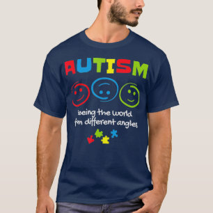 T-shirt Voir Le Monde D'Angles Différents Autisme