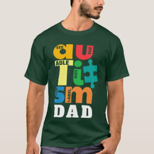 T-shirt Voir Le Père de l'autisme Étiquette