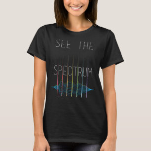 T-shirt Voir Le Spectre De L'Opérateur Radio Ham