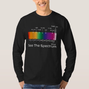 T-shirt Voir Le Spectre De L'Opérateur Radio Ham