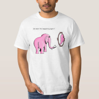 T-shirt voir les éléphants roses