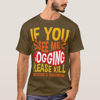 T-shirt Voir moi jogging