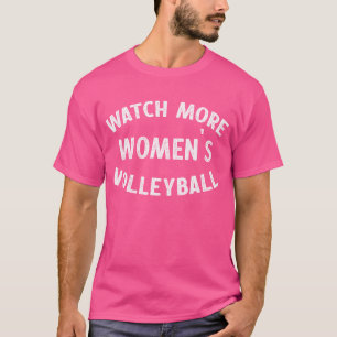T-shirt Voir Plus De Volley-Ball Féminin