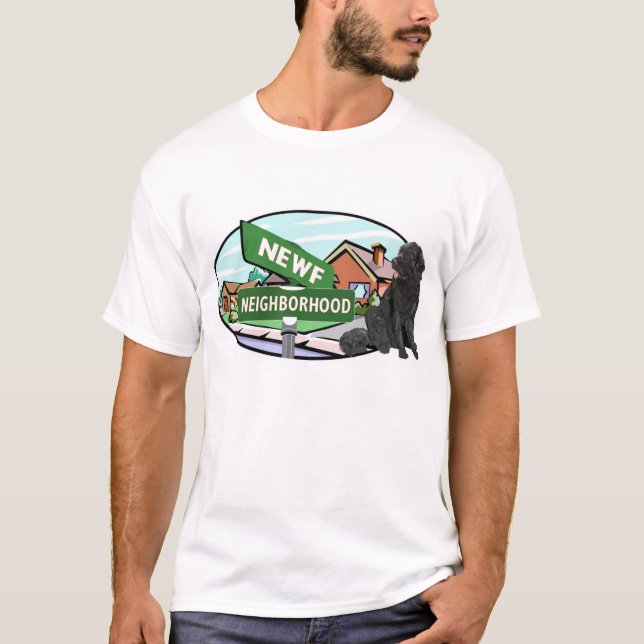 T-shirt Voisinage de Newf (Devant)