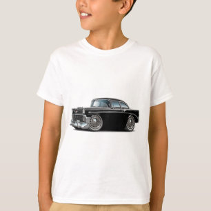 T-shirt Voiture 1956 noire de Chevy Belair