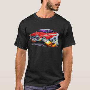T-shirt Voiture 1958 de rouge de fureur de Plymouth