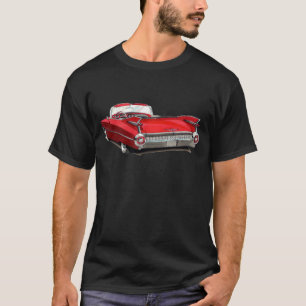 T-shirt Voiture 1959 de rouge de Cadillac