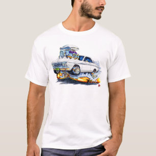 T-shirt Voiture 1964 de blanc de Plymouth