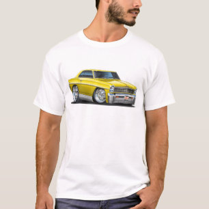 T-shirt Voiture 1966-67 jaune de nova