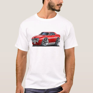 T-shirt Voiture 1967 de rouge de Firebird