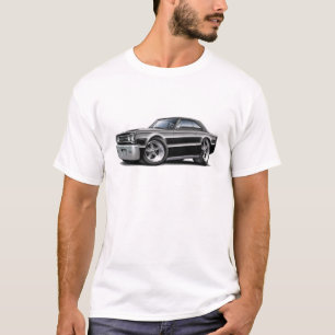 T-shirt Voiture 1967 noire de belvédère