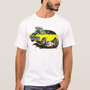 T-shirt Voiture 1968-69 supérieure Jaune-Noire de Chevell