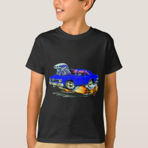 T-shirt Voiture 1968-70 de bleu de nova