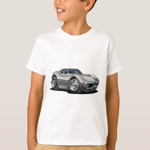 T-shirt Voiture 1968-72 argentée de Corvette
