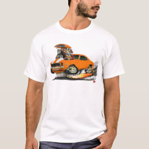 T-shirt Voiture 1969 Orange-Blanche du RS solides solubles
