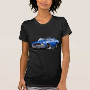 T-shirt Voiture 1970-72 de bleu de GS de Buick