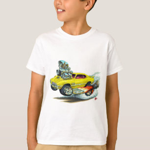T-shirt Voiture 1970-72 jaune du sabre d'abordage 442