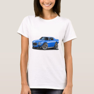 T-shirt Voiture 1970-73 de bleu de Camaro