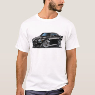 T-shirt Voiture 1970-73 noire de Camaro