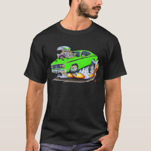 T-shirt Voiture 1970-74 de chaux de chiffon de Plymouth
