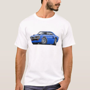 T-shirt Voiture 1970 de bleu de Coronet droite